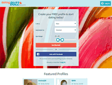 Tablet Screenshot of bw.datingbuzz.com