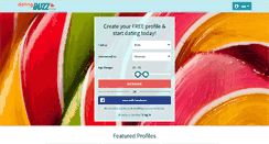 Desktop Screenshot of in.datingbuzz.com